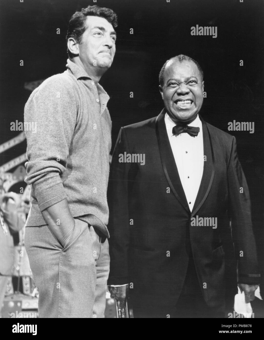 Dean Martin, Louis Armstrong  'The Dean Martin Comedy Hour'  (1965-1974) NBC File Reference # 32337 007THA Stock Photo