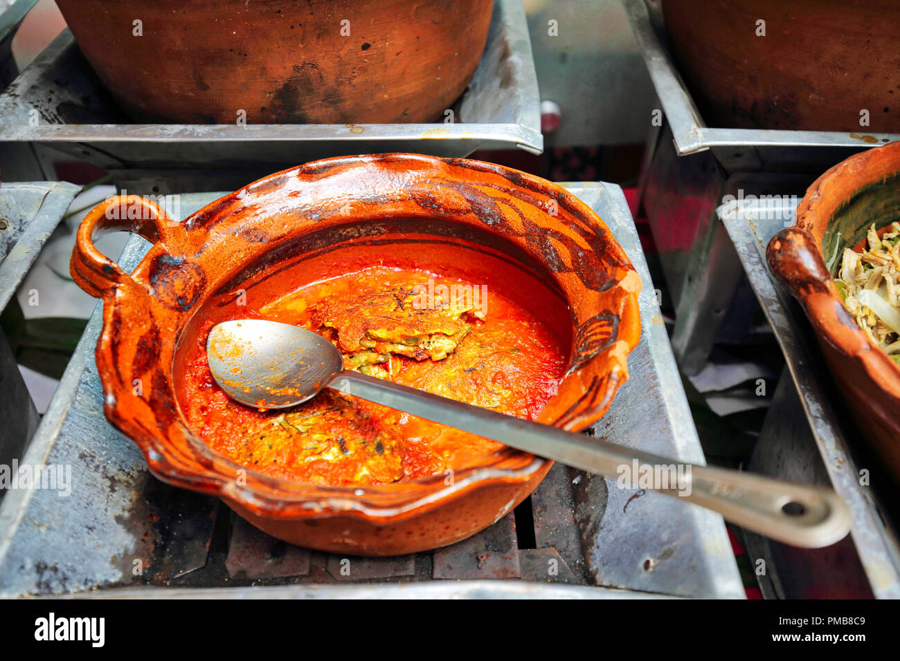National Mexican food in a trendy Coyoacan restaurant Stock Photo Alamy