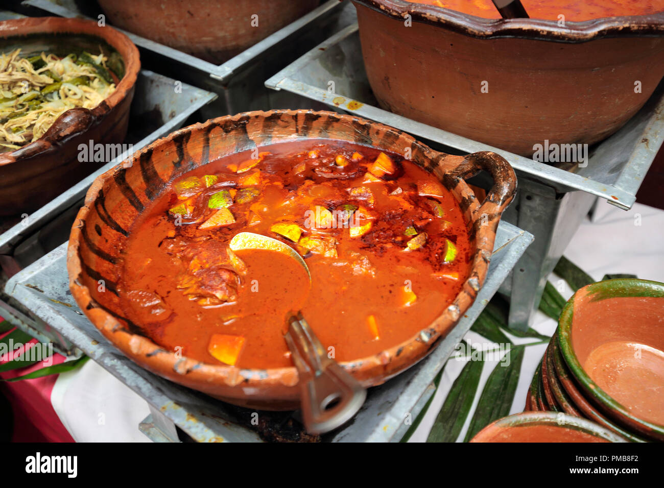 National Mexican food in a trendy Coyoacan restaurant Stock Photo Alamy