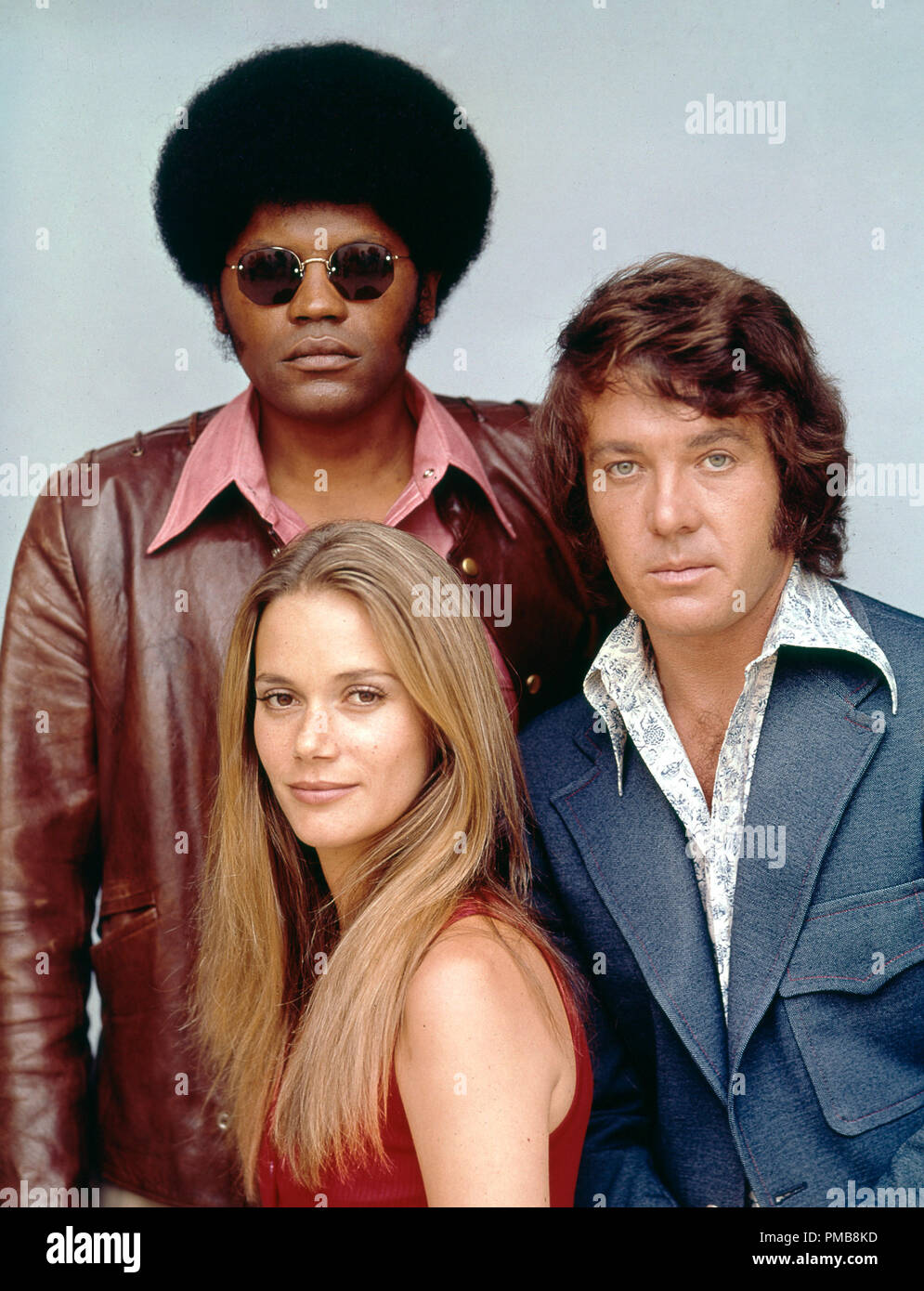 Clarence Williams III, Peggy Lipton, Michael Cole, 'The Mod Squad' circa 1968    File Reference # 32337 262THA Stock Photo