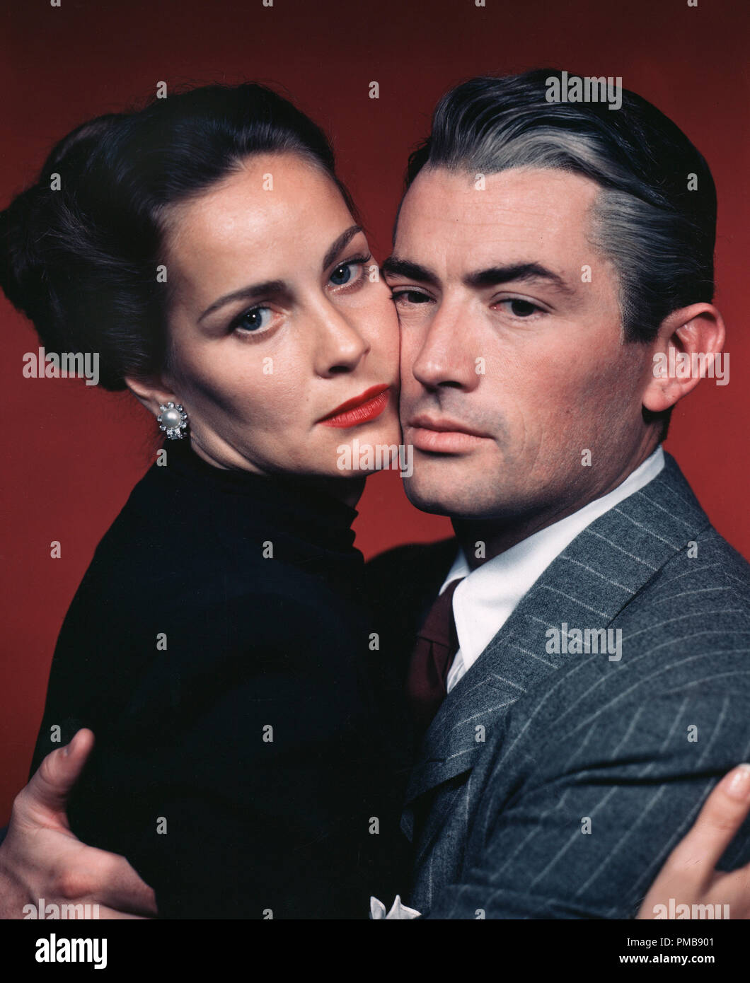 Alida Valli, Gregory Peck, "The Paradine Case", 1947 United Artists