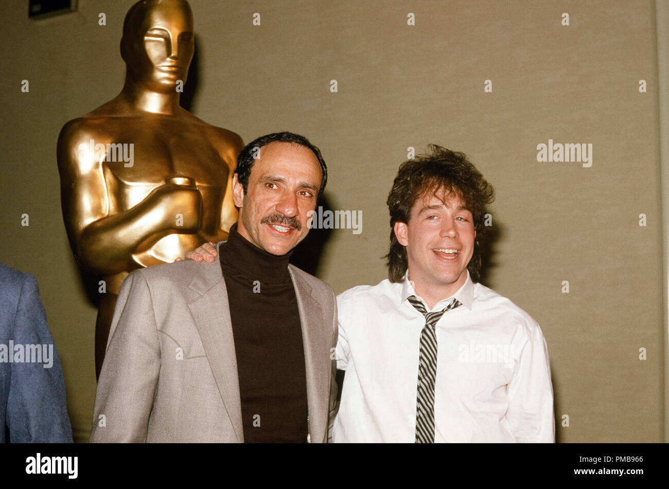 F. Murray Abraham and Tom Hulce, stars of 'Amadeus', circa 1984 File Reference # 32557 518THA Stock Photo