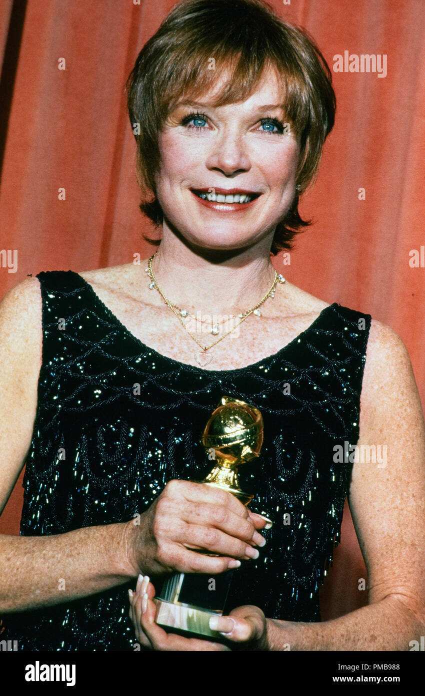 Shirley MacLaine at the 41st Annual Golden Globe Awards, 1984 File