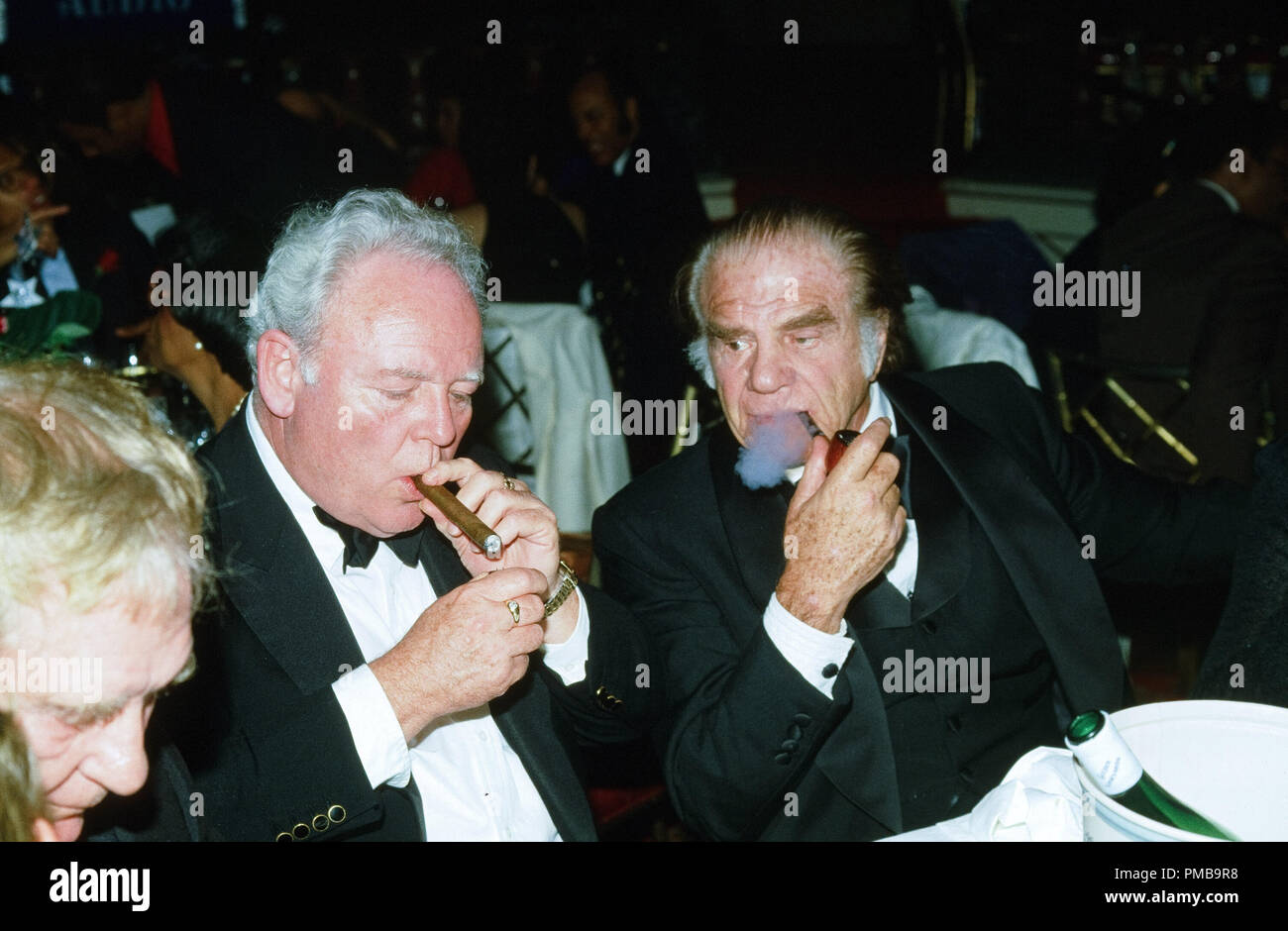 Carroll O'Connor and Lionel Stander circa 1982 File Reference # 32557 ...