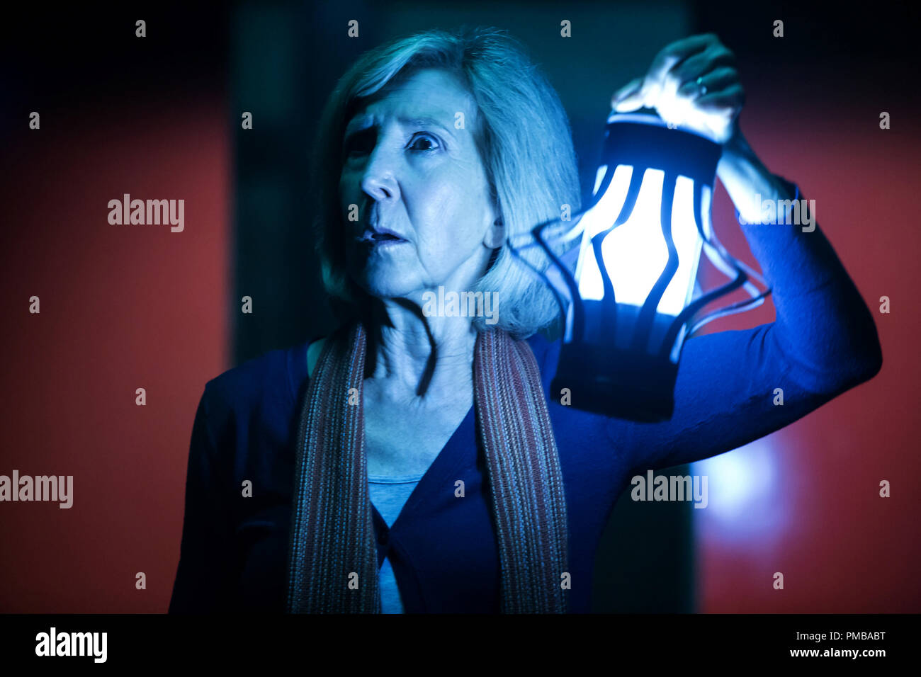 Lin Shaye reprises her role of Elise Rainier in Gramercy Pictures' 'INSIDIOUS: CHAPTER 3' (2015) Stock Photo