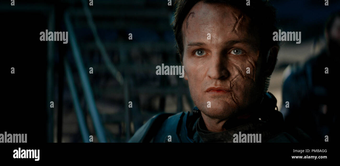 Jason Clarke plays John Connor in Terminator Genisys from Paramount Pictures and Skydance Productions Stock Photo