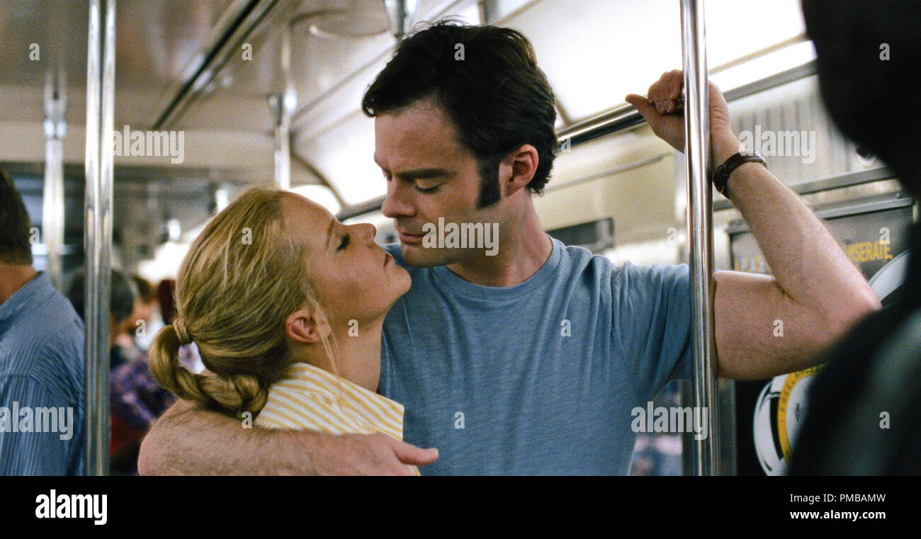 Amy (AMY SCHUMER) gets closer to Aaron (BILL HADER) in 'Trainwreck' Stock Photo