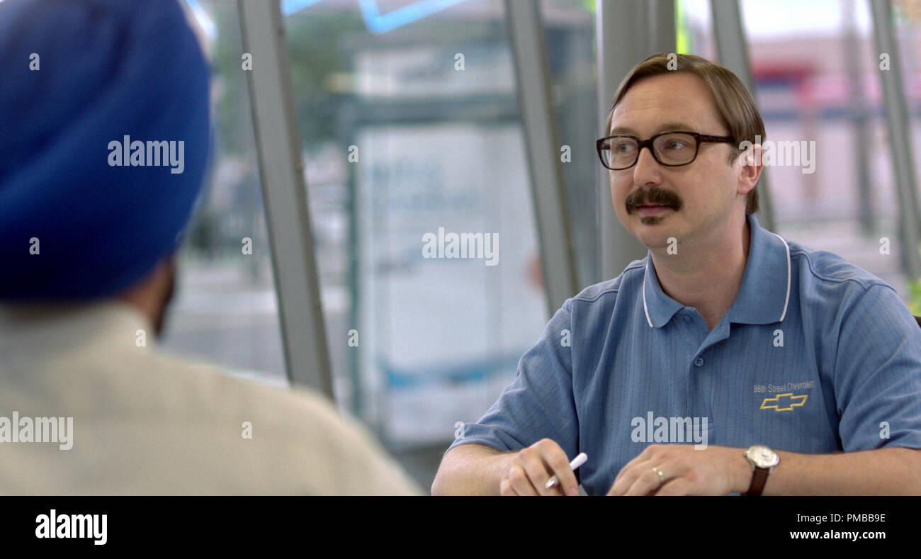 John Hodgman stars as Wendy's Car Salesman in Broad Green Pictures upcoming release, LEARNING TO DRIVE. Stock Photo