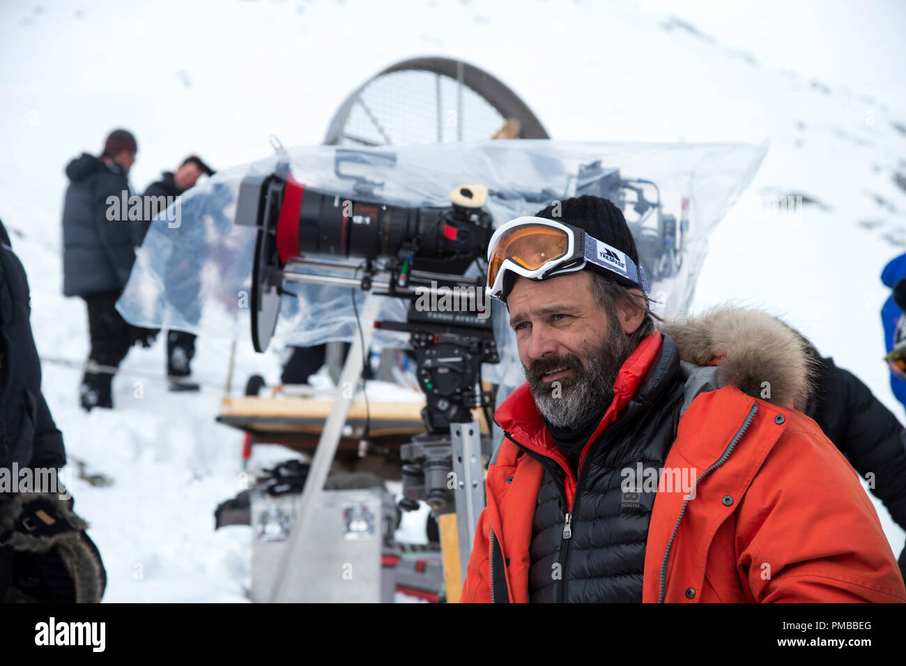 Director/Producer BALTASAR KORMÁKUR on the set of “Everest Stock Photo