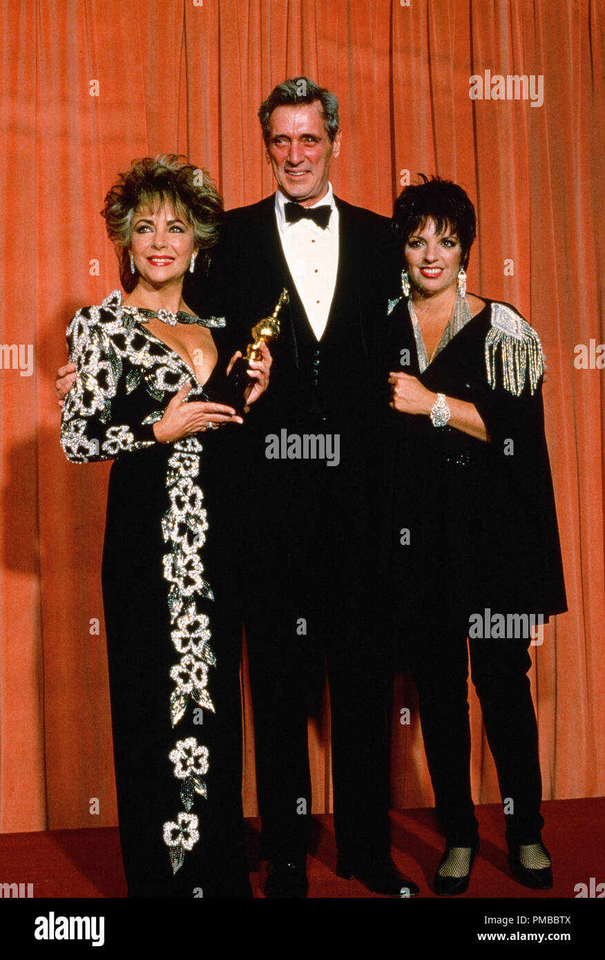 Liza Minnelli, Rock Hudson and Elizabeth Taylor at the 42nd Annual Golden  Globe Awards, 1985 © JRC /The Hollywood Archive - All Rights Reserved File  Reference # 32914 410JRC Stock Photo - Alamy