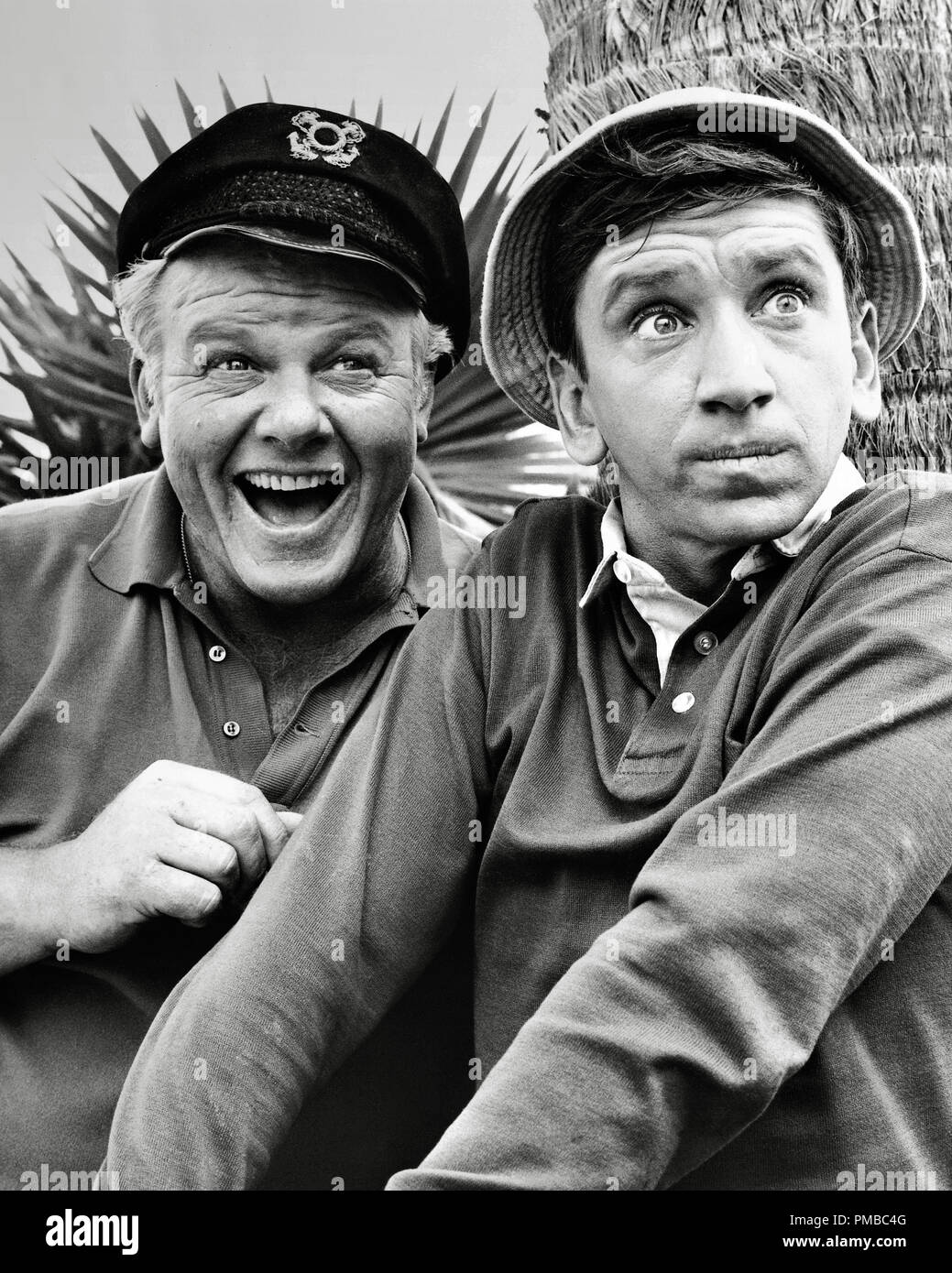 Alan Hale Jr., Bob Denver \, image size:1039x1390