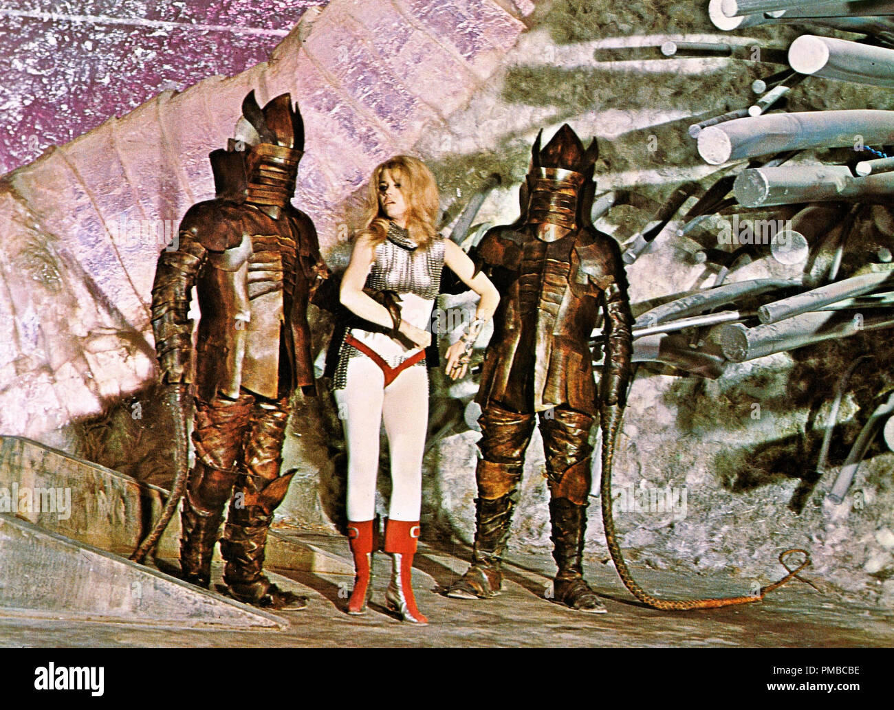 Jane Fonda, 'Barbarella', 1968 Paramount Pictures  Printed Lobby Cards / Graphics File Reference # 32914 604THA Stock Photo