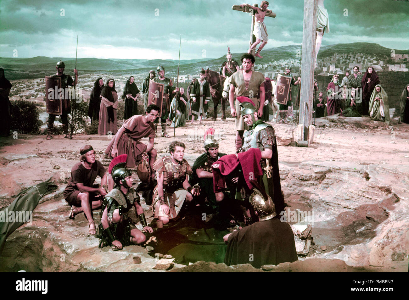 Richard Burton, Victor Mature, 'The Robe' 1953 20th Century Fox File Reference # 33371 830THA Stock Photo