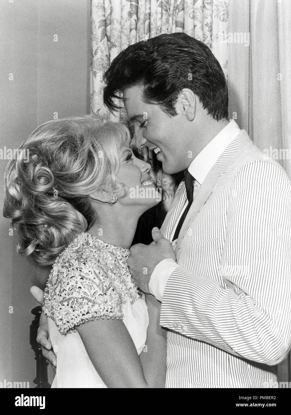 Nancy Sinatra and Elvis Presley, "Speedway" 1968 MGM File Reference 33371 887THA Stock Photo