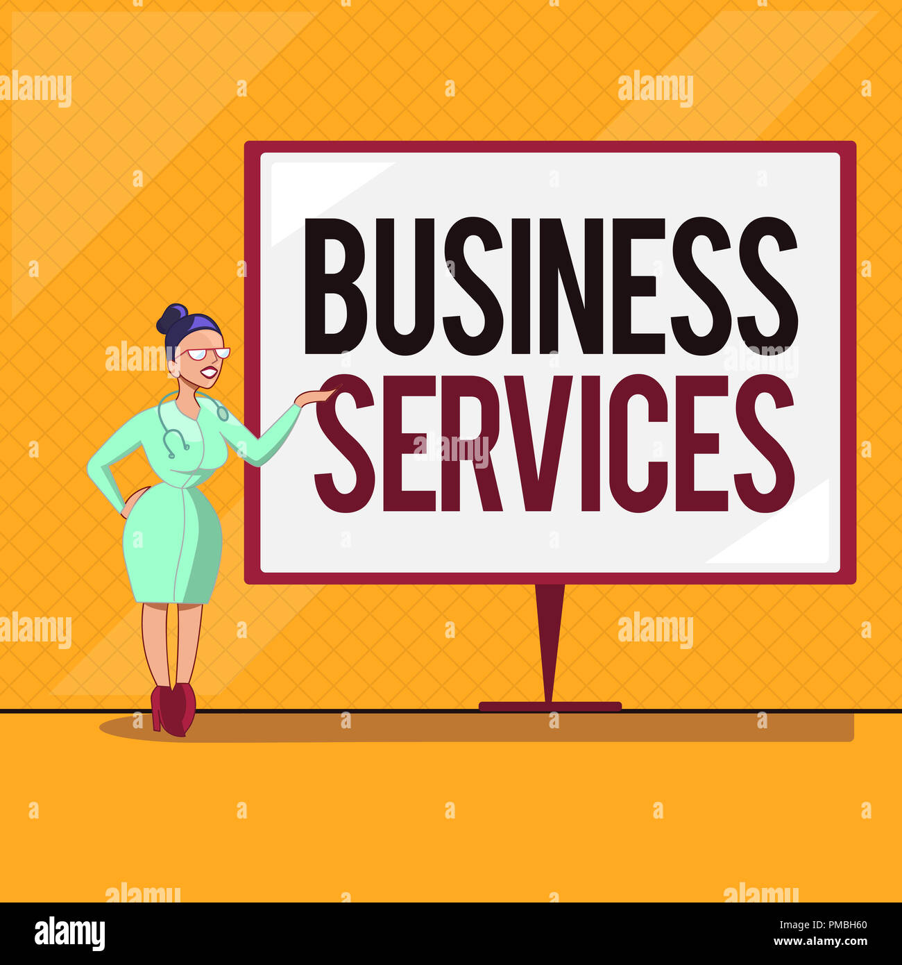 Handwriting Text Business Services Concept Meaning Provides Intangible 