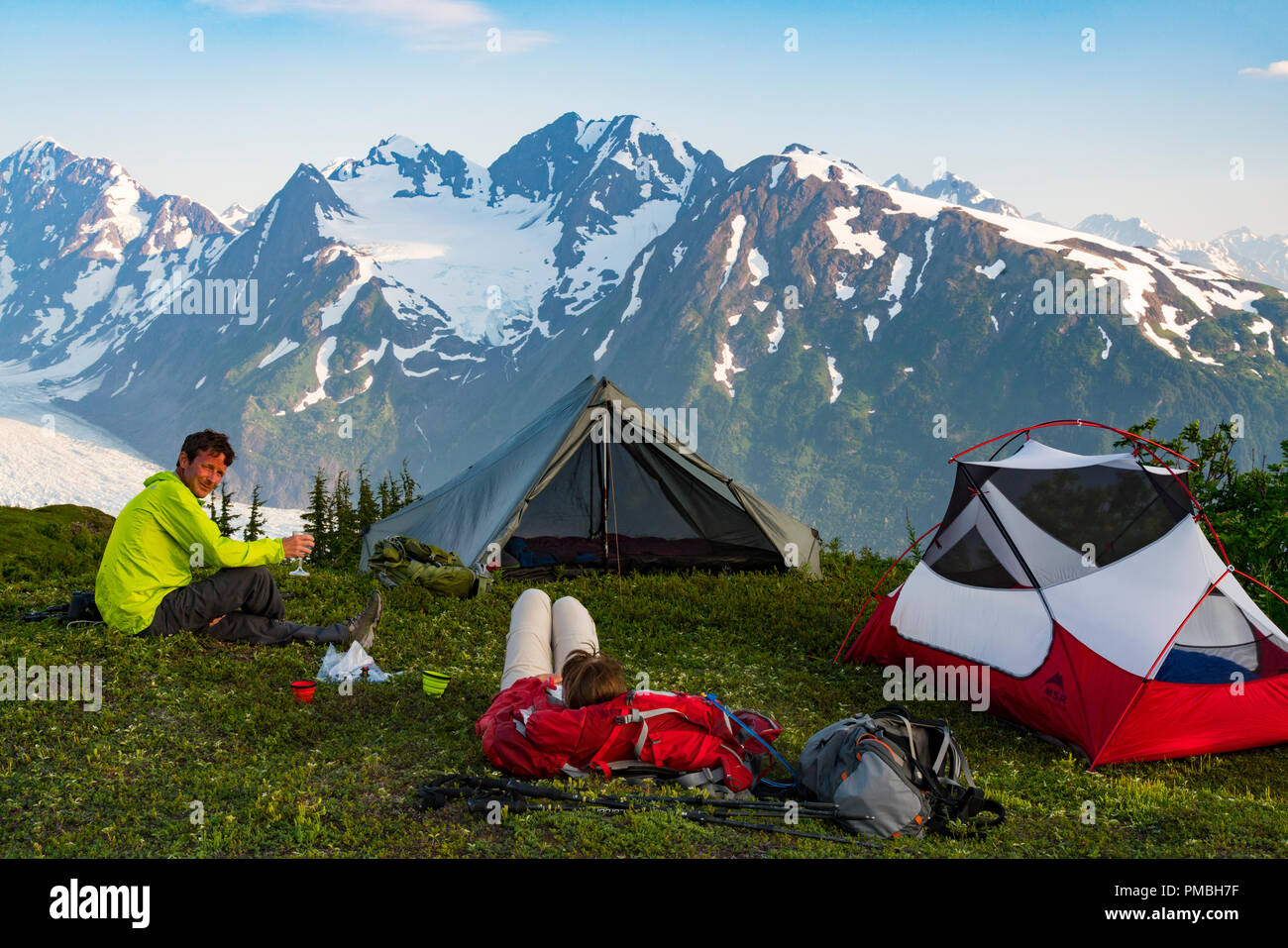 Chugach national forest camp hi-res stock photography and images - Alamy