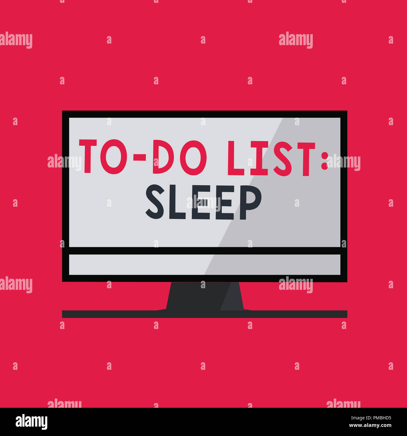 handwriting text writing to do list sleep concept meaning things to
