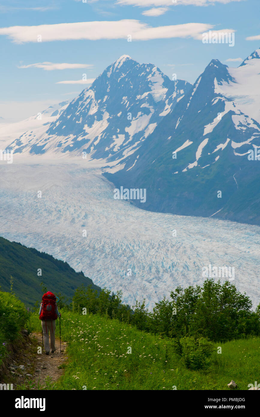 Backpacking To The Spencer Glacier Bench Cabin Chugach National