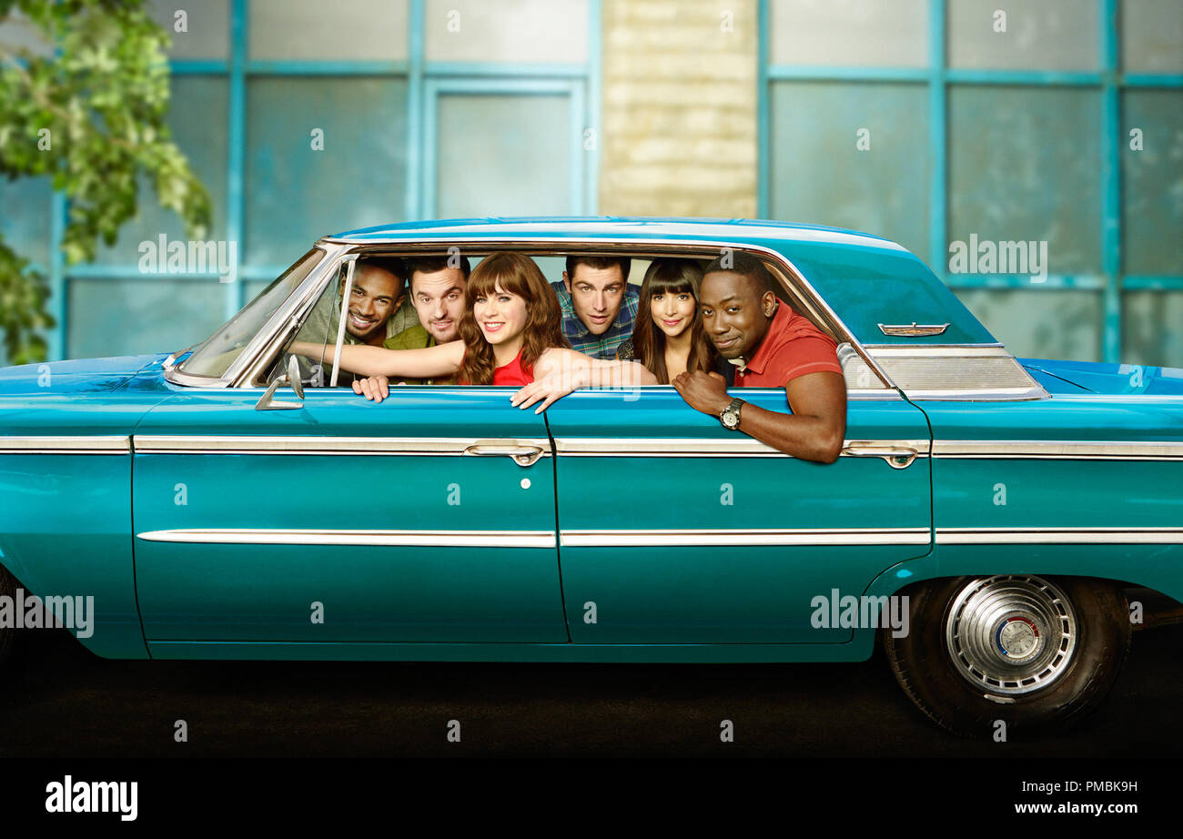 New girl tv cast hires stock photography and images Alamy