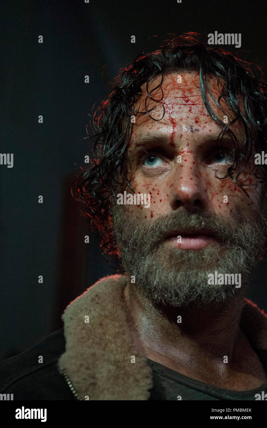 Andrew Lincoln The Walking Dead Season 5 Stock Photo Alamy