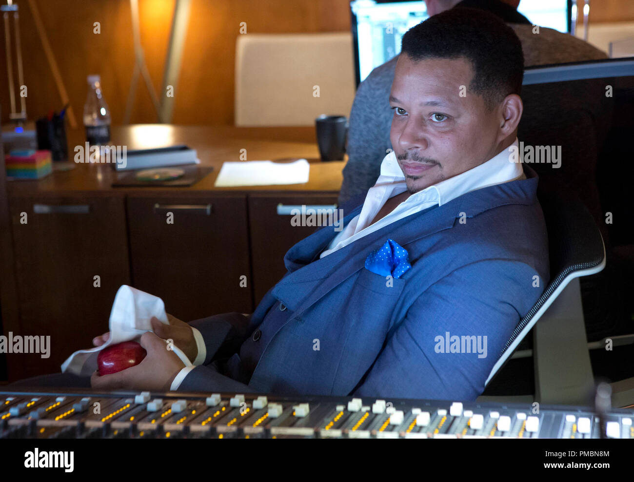 EMPIRE: Lucious (Terrence Howard) watches a rehearsal in the 'The Lyon's Roar' episode of EMPIRE on FOX. ©2015 Fox Broadcasting Co CR: Chuck Hodes/FOX Stock Photo