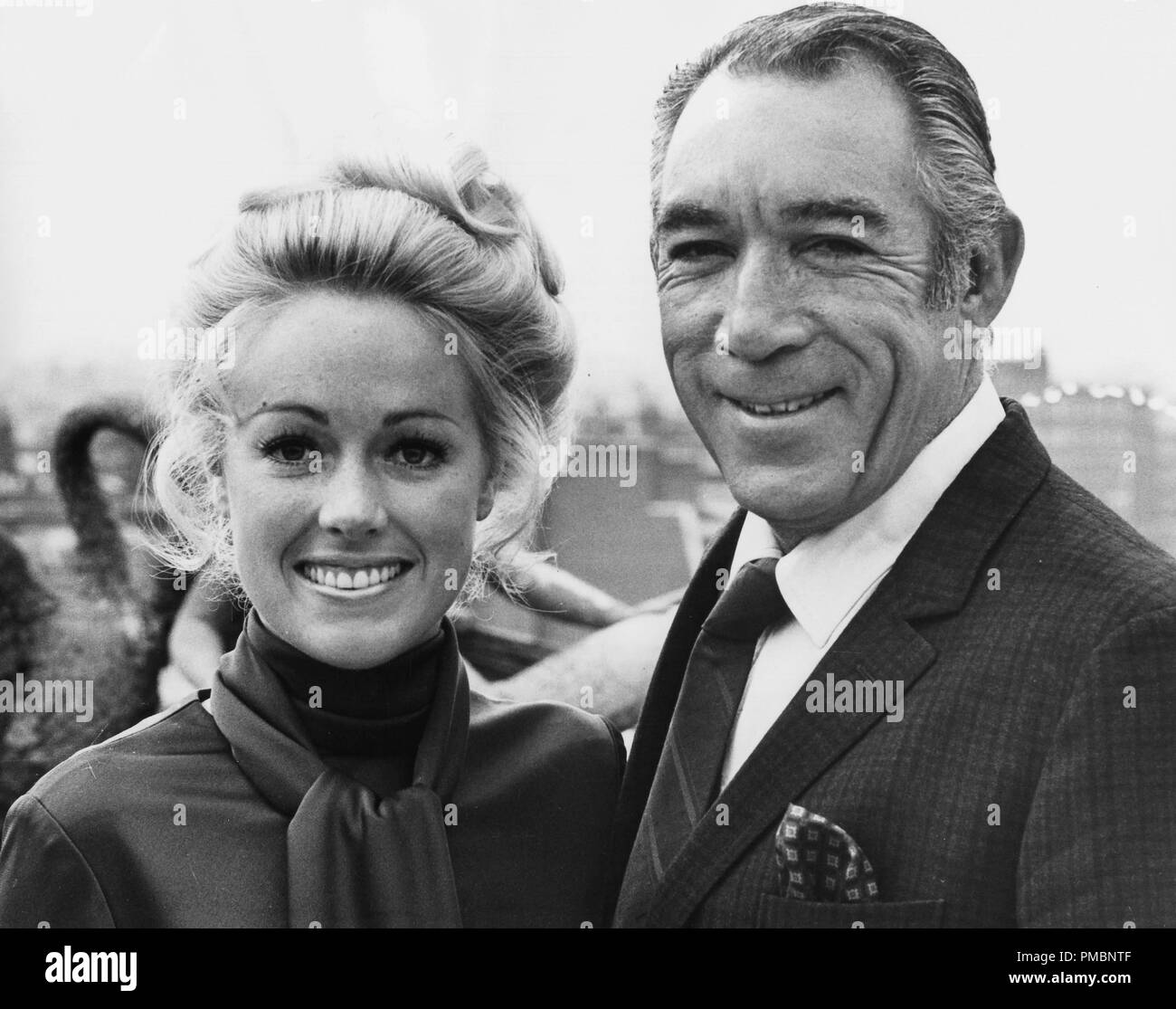 Jan Daley And Anthony Quinn In London 1970 Jrc The Hollywood Archive All Rights Reserved File Reference 32603 056tha Jan Daley And Anthony Quinn In London 1970 Jrc The Hollywood Archive All Rights Reserved File Reference 32603 056tha