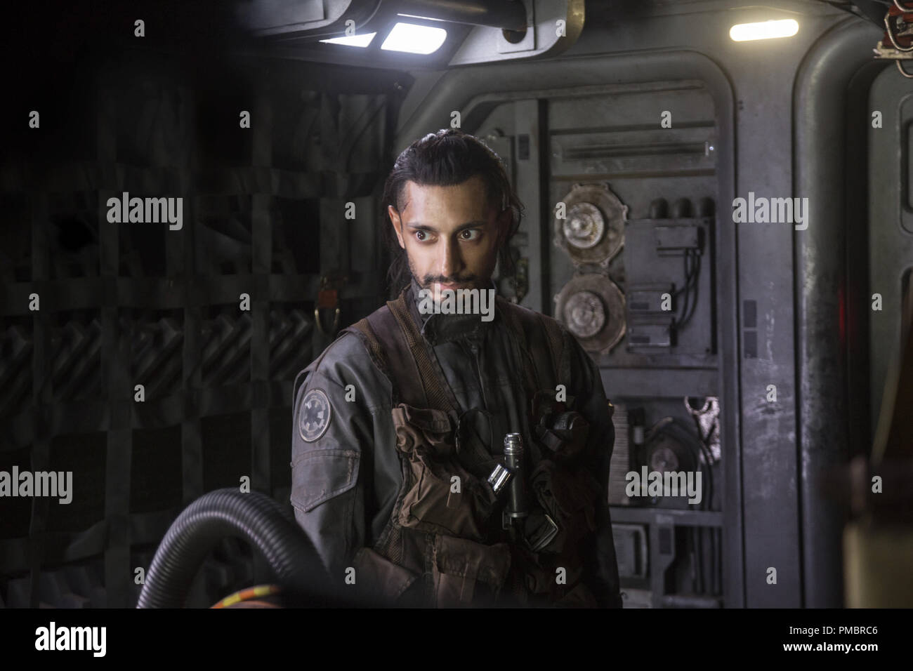 Rogue One: A Star Wars Story. Bodhi Rook (Riz Ahmed Stock Photo - Alamy