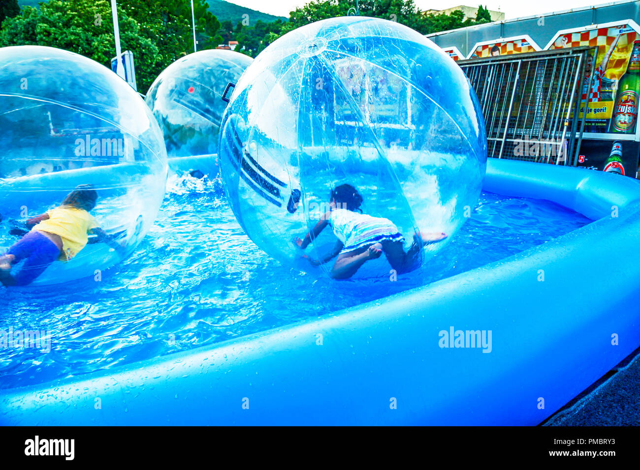 zorb pool