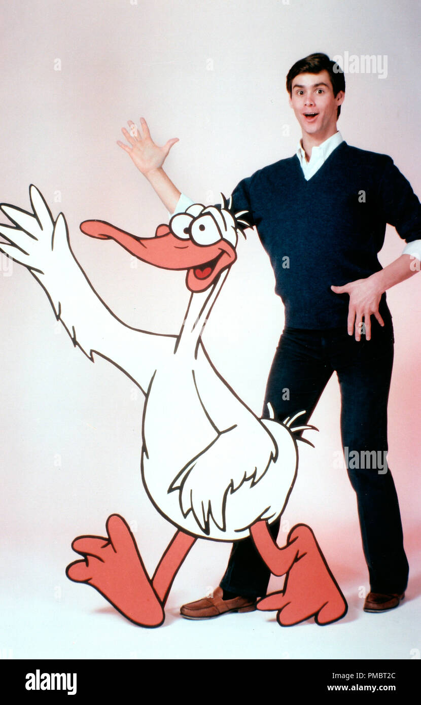 Studio Publicity Still from "The Duck Factory" Jim Carrey 1984 All Rights Reserved File