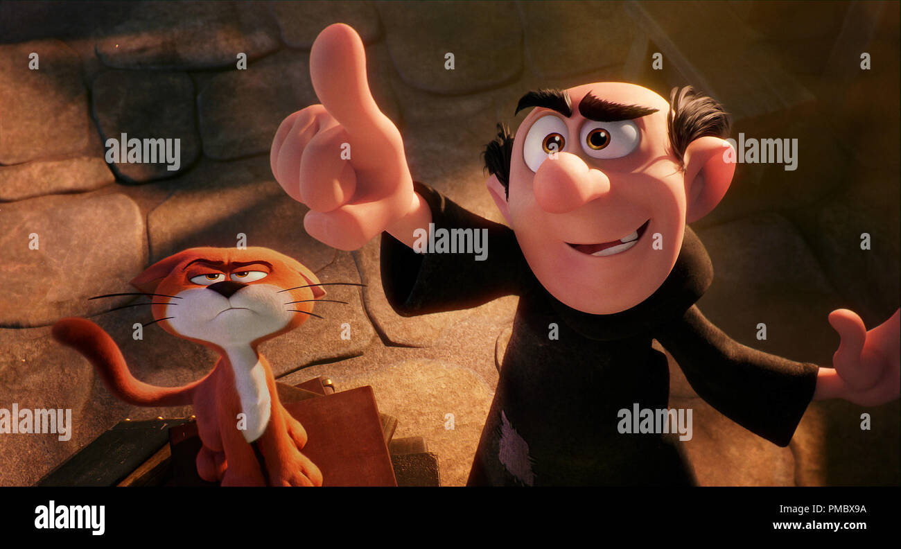 The Smurfs Gargamel And Azrael