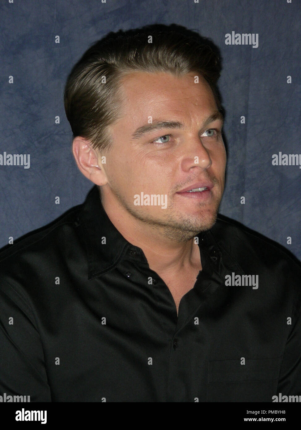 Press conference Portrait of Leonardo DiCaprio  08/07/2007 © JRC Photo Library/The Hollywood Archive (All Rights Reserved)  File Reference # 33480 046THA Stock Photo