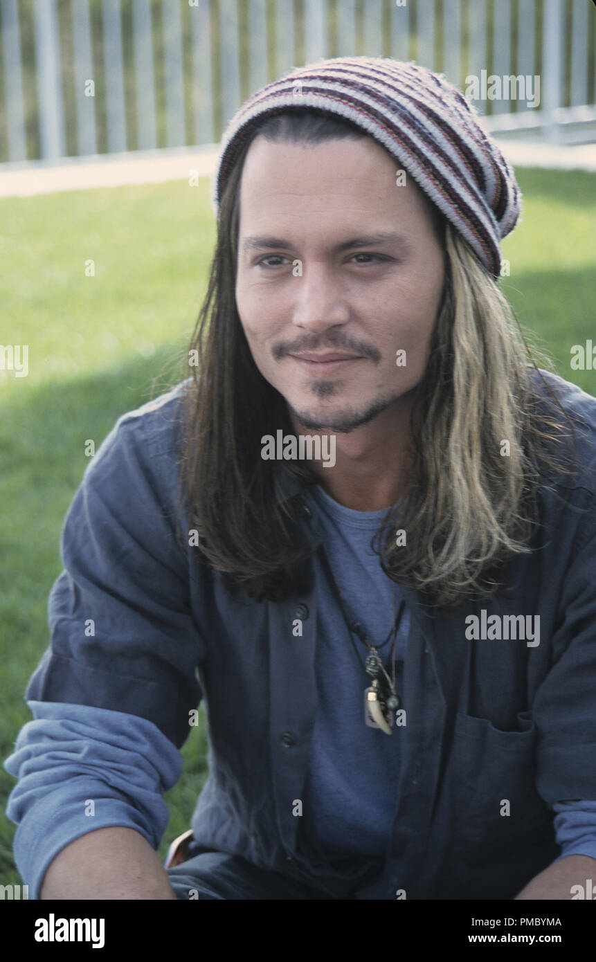 Press conference Portrait of Johnny Depp circa 2001 © JRC Photo Library ...
