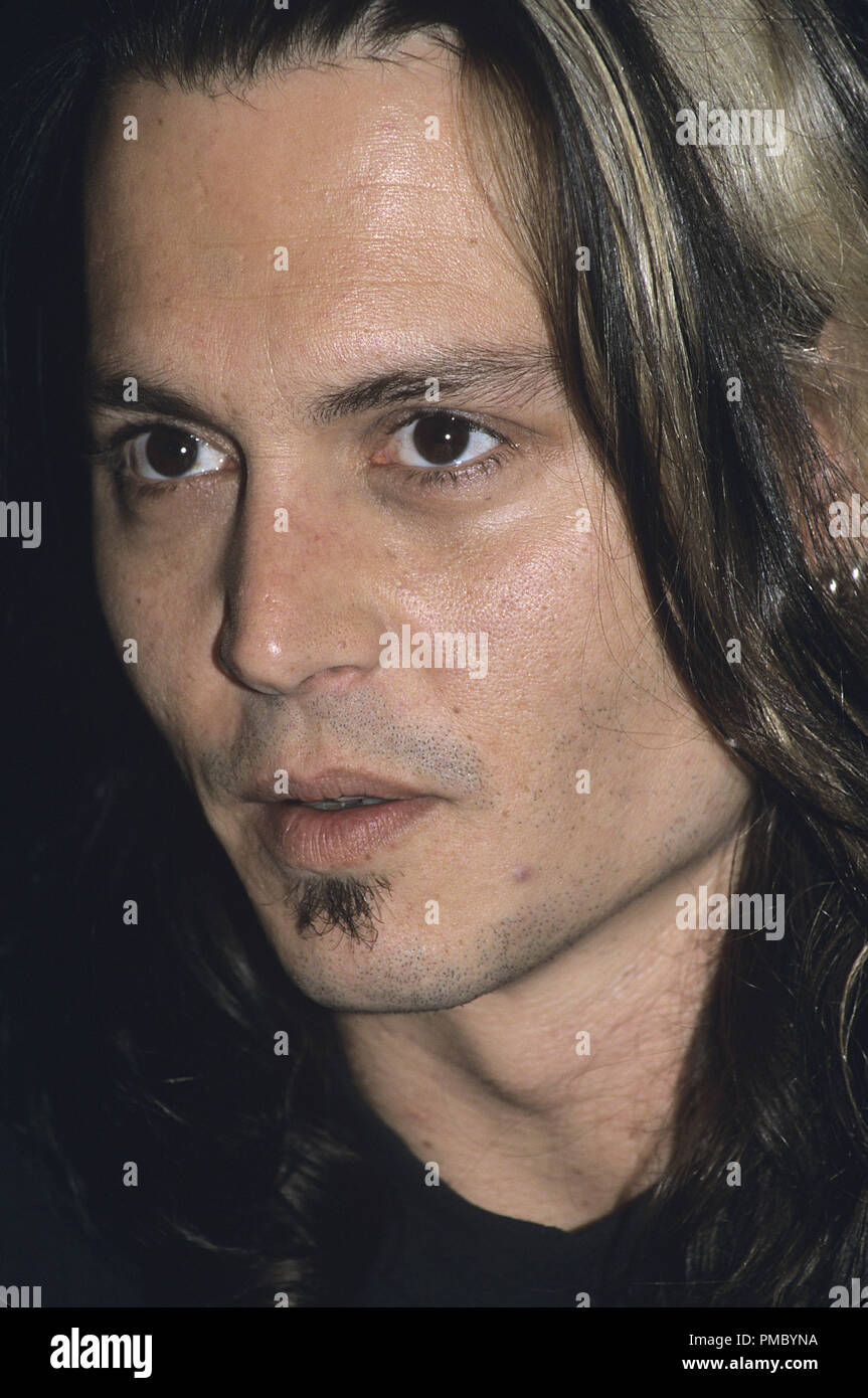 Press conference Portrait of Johnny Depp circa 2002 © JRC Photo Library