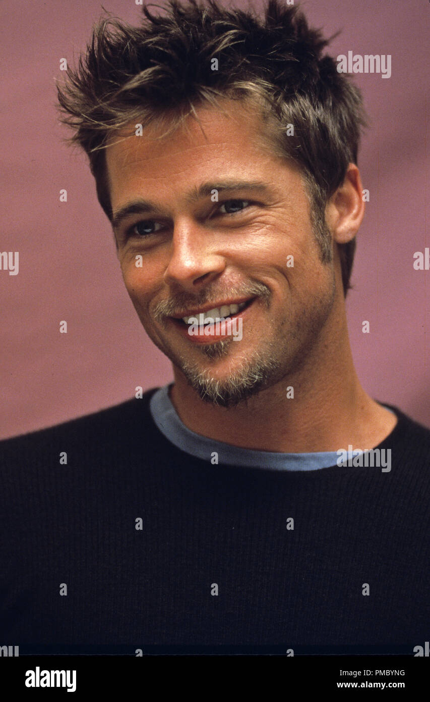 Press conference Portrait of Brad Pitt circa 1999 JRC Photo