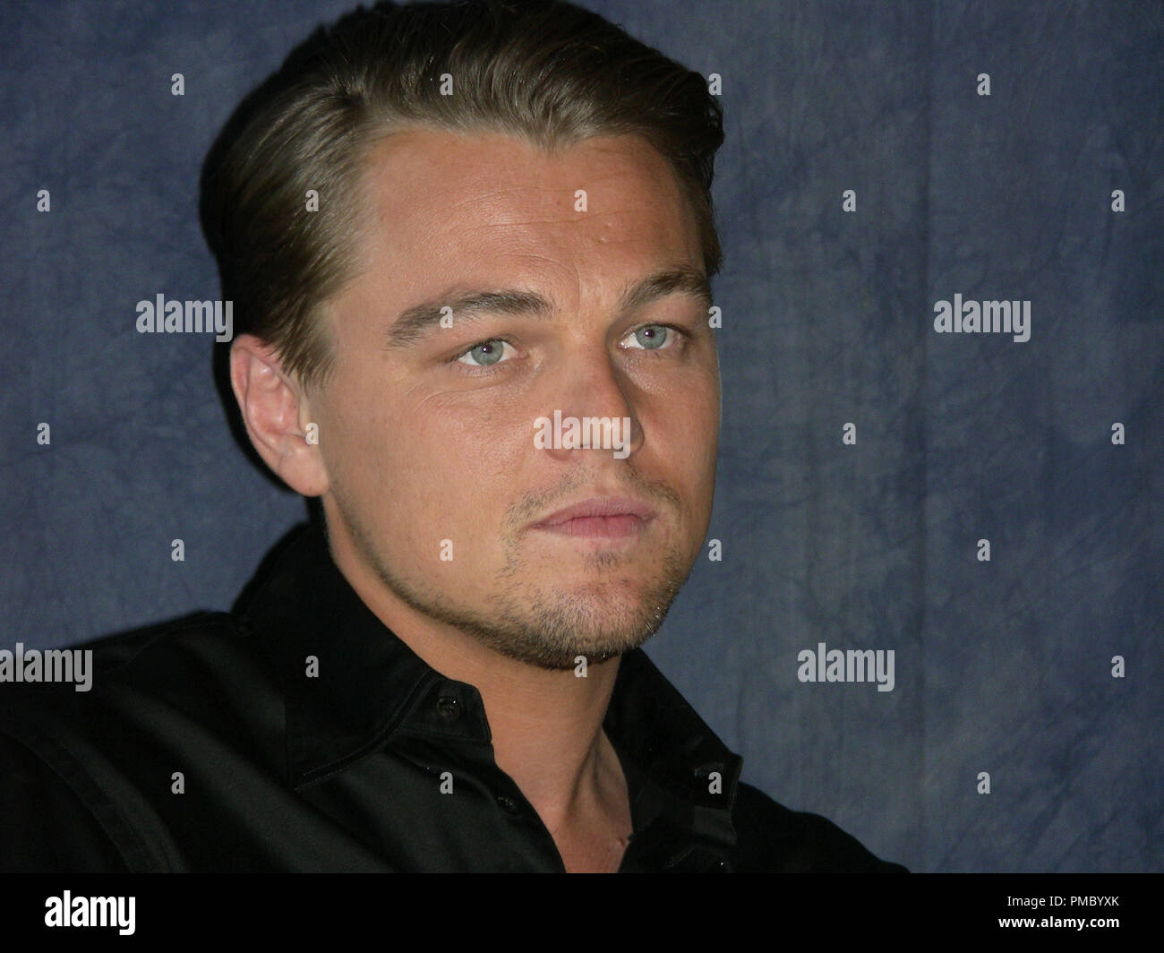 Press conference Portrait of Leonardo DiCaprio 08/07/2007  © JRC Photo Library/The Hollywood Archive (All Rights Reserved)  File Reference # 33480 266THA Stock Photo