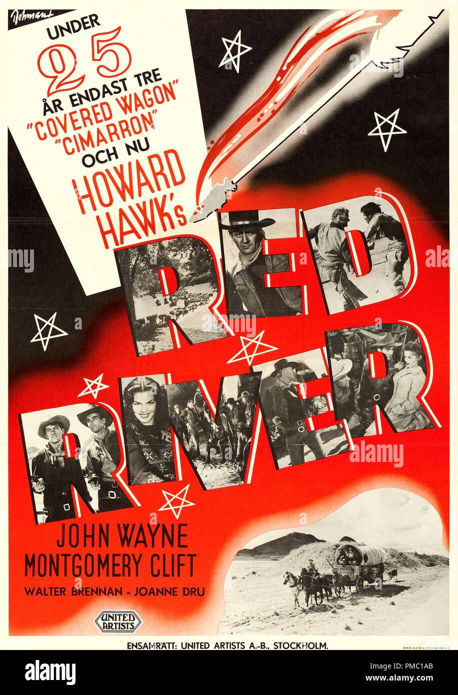 Red classic poster hi-res stock photography and images - Alamy