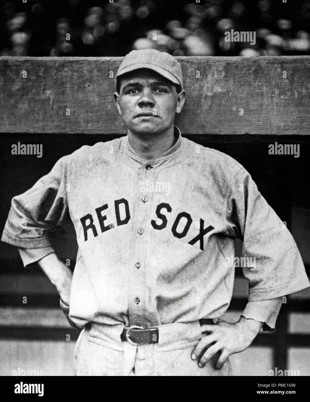 Baseball legend Babe Ruth, circa 1915 File Reference 484THA Stock Photo - Alamy