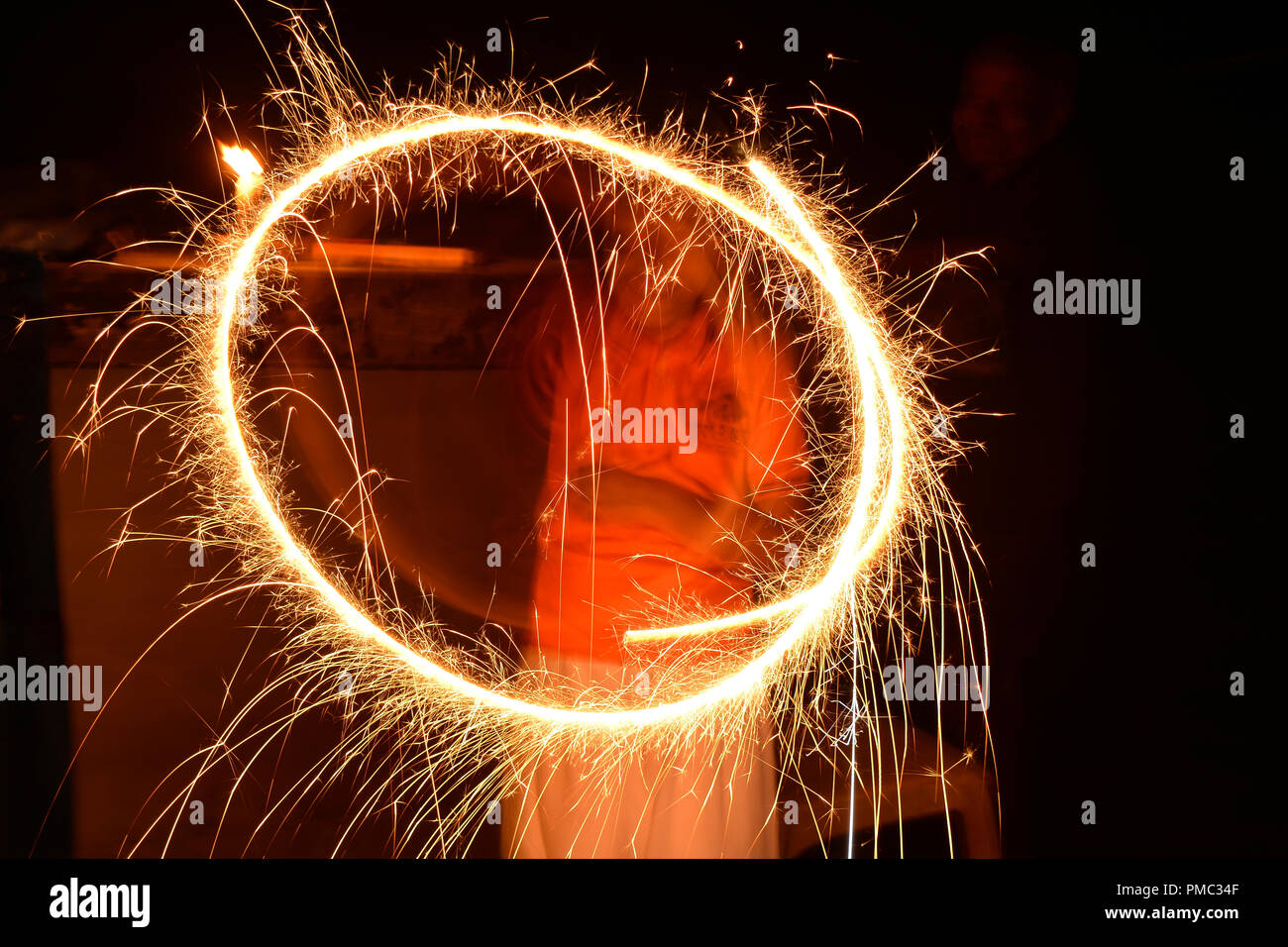 Flower, Butterfly & Firework Stock Photo Alamy
