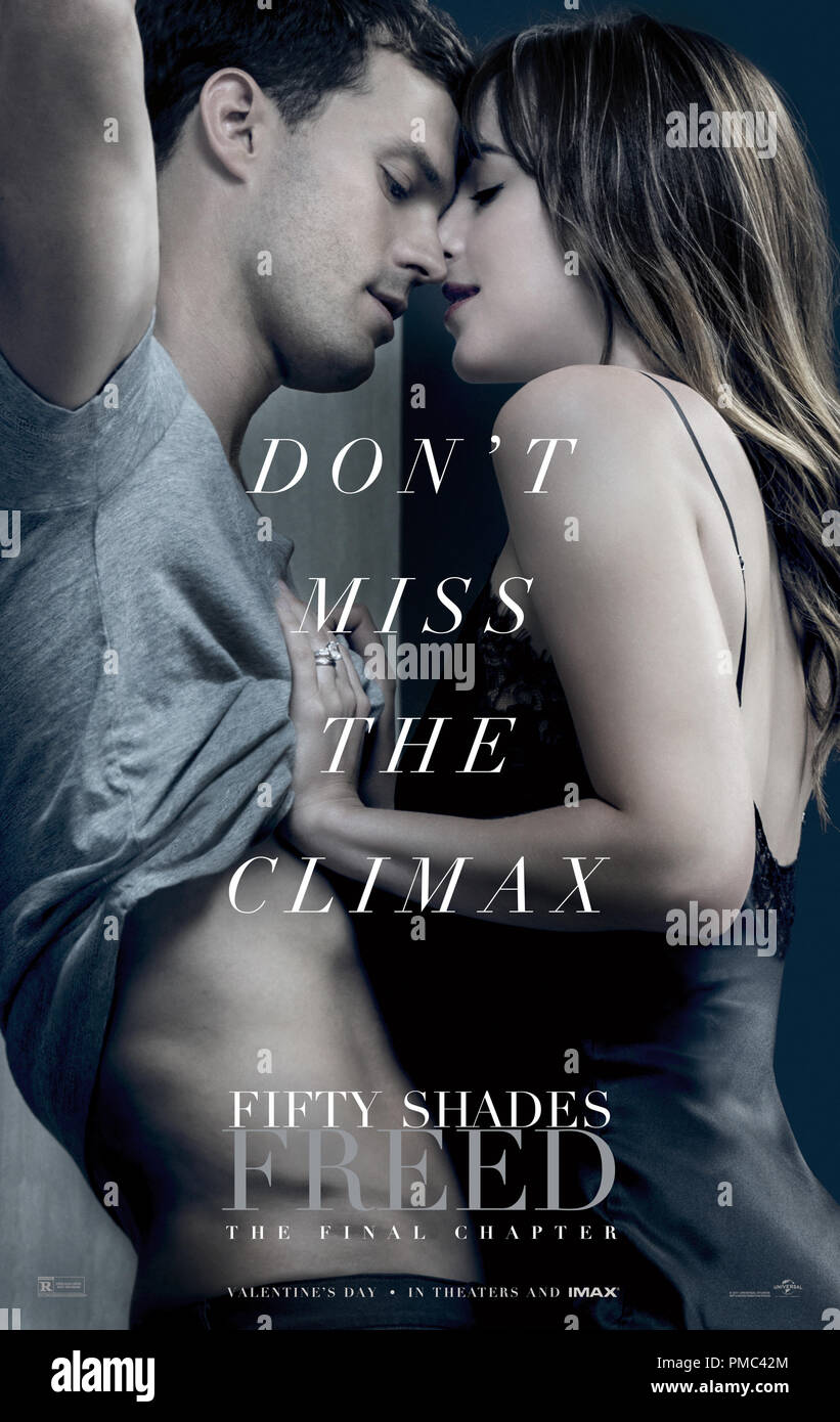 'Fifty Shades Freed ' (2018) Universal Studios  Poster Stock Photo