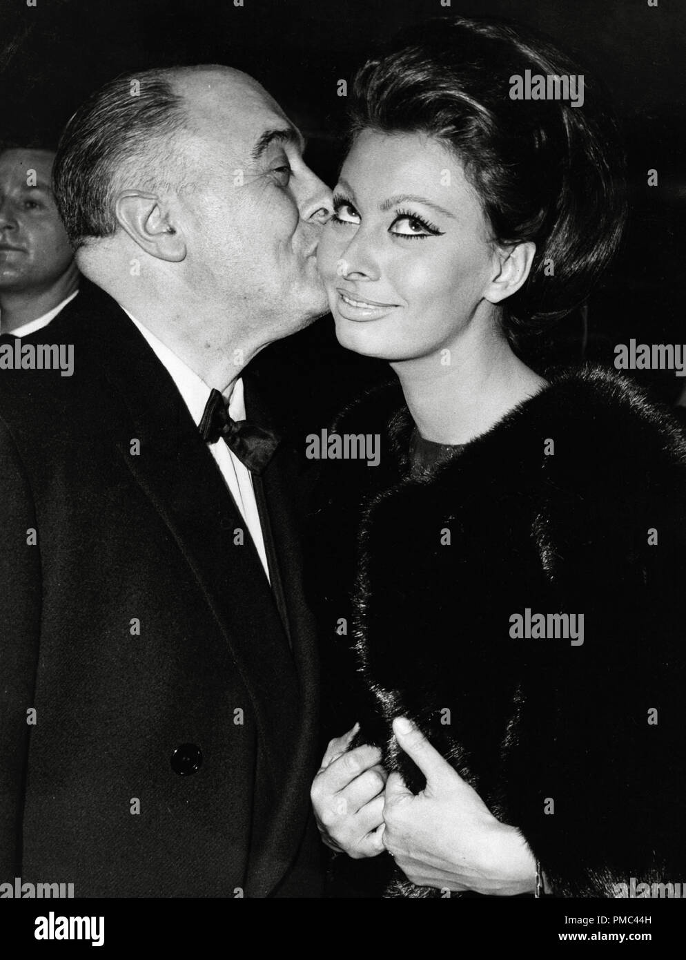 Producer Carlo Ponti and his wife Sophia Loren at the world premiere of Producer Carlo Ponti and his wife Sophia Loren at the world premiere of