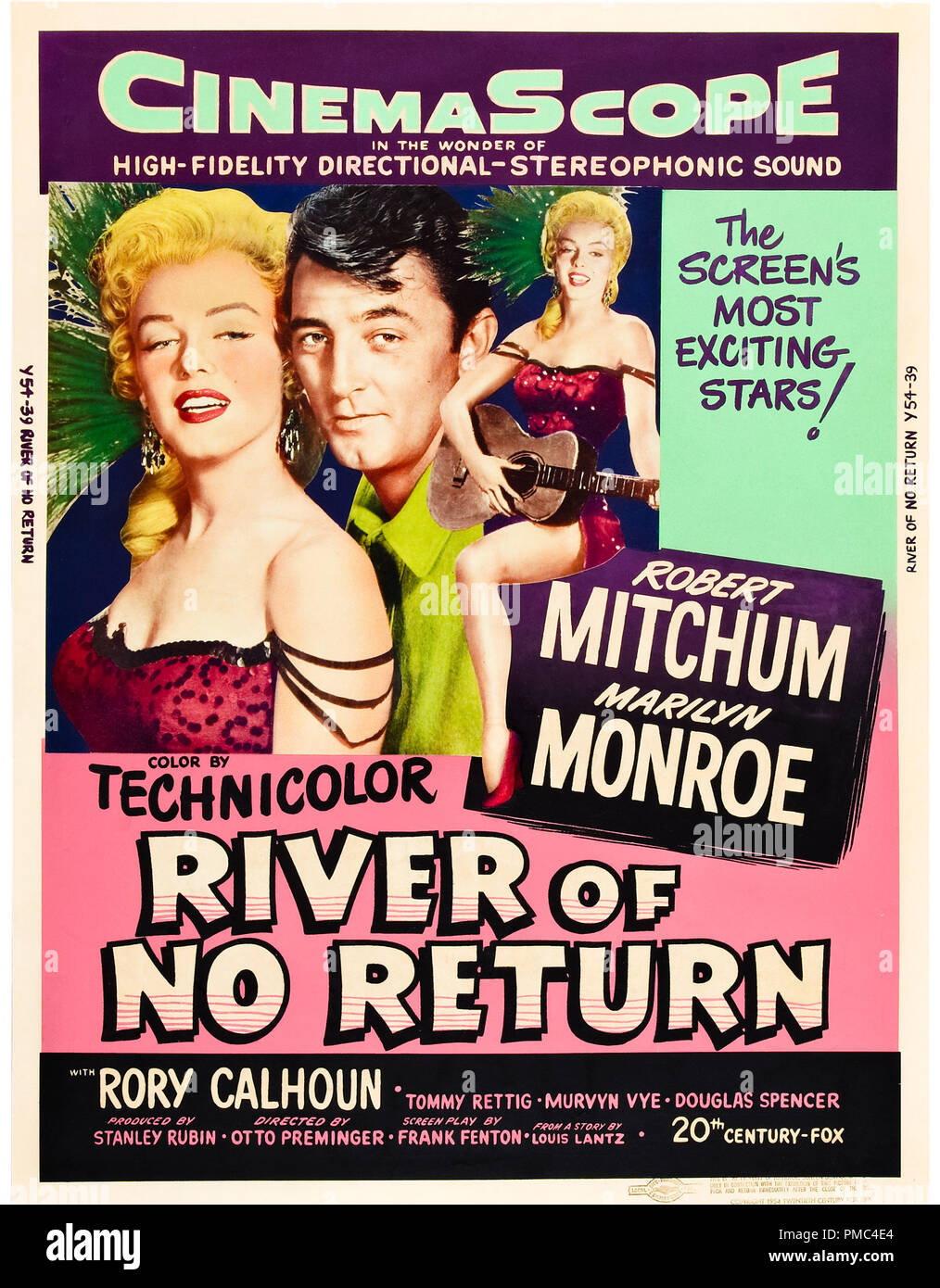 Marilyn Monroe, Robert Mitchum, River of No Return (20th Century