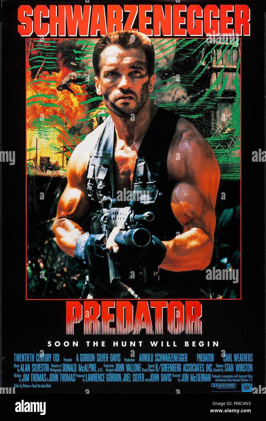 Arnold Schwarzenegger Predator Repro POSTER 