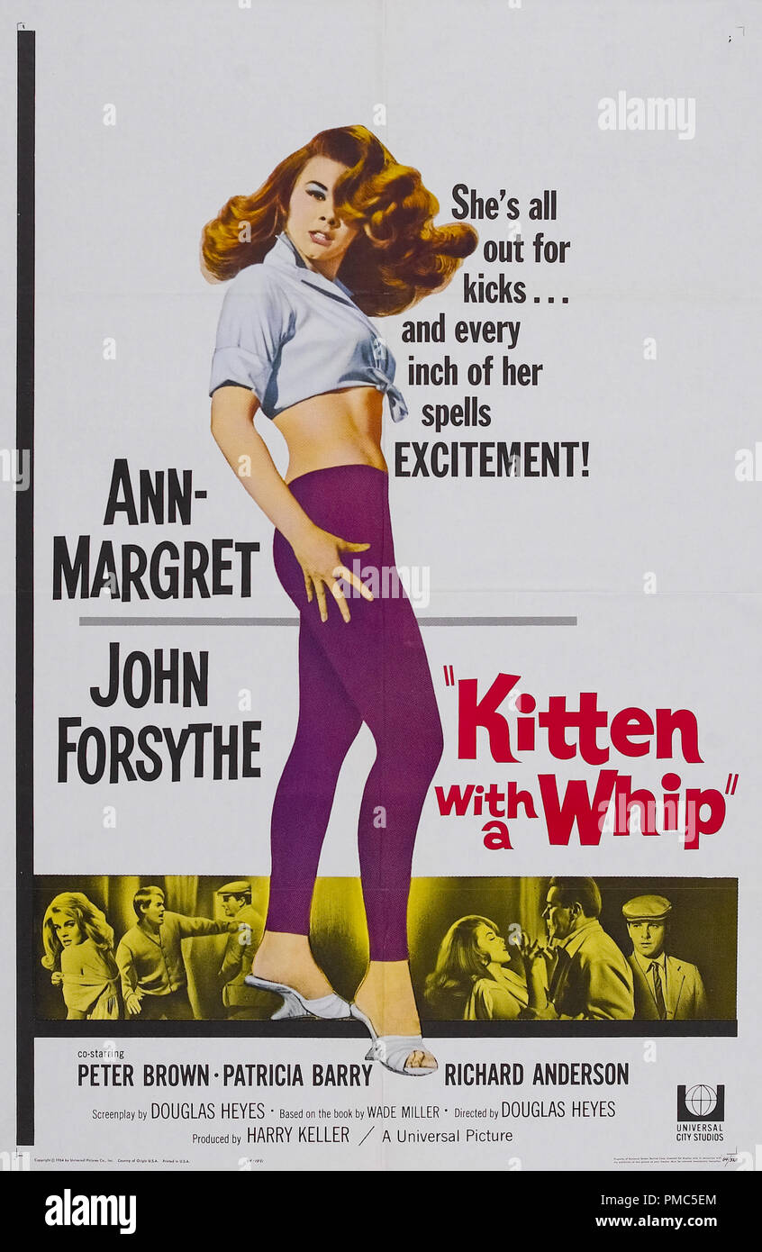 Ann-Margret,  Kitten with a Whip (Universal, 1964). Poster  File Reference # 33635 014THA Stock Photo