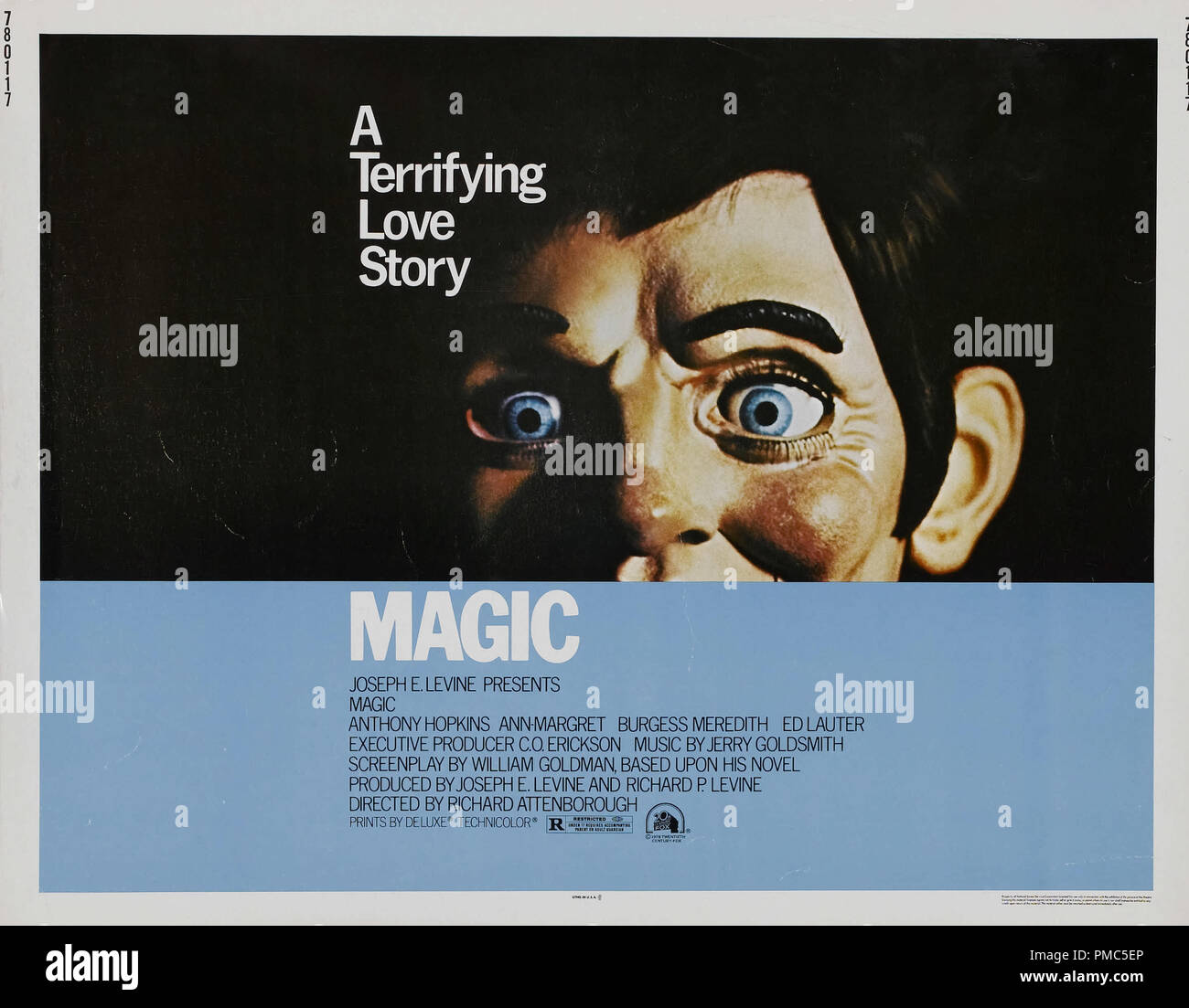 Ann-Margret, Anthony Hopkins,  Magic (20th Century Fox, 1978) Lobby Card  File Reference # 33635 016THA Stock Photo