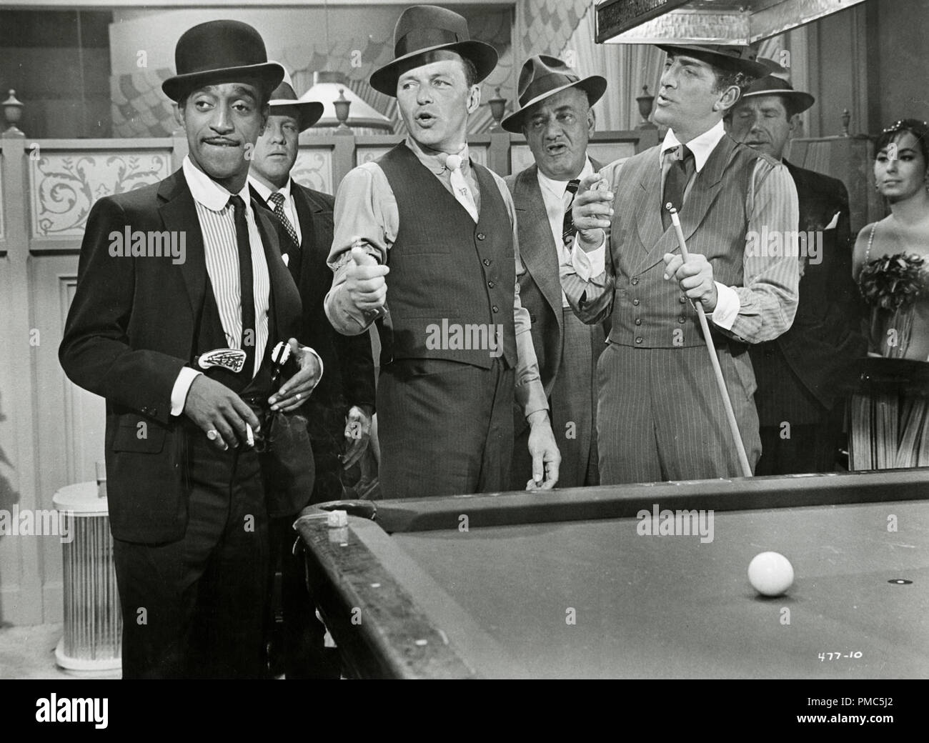 1960-Frank Snatra, Dean Martn, Sammy Davs, Jr., Peter Lawford, Joey...