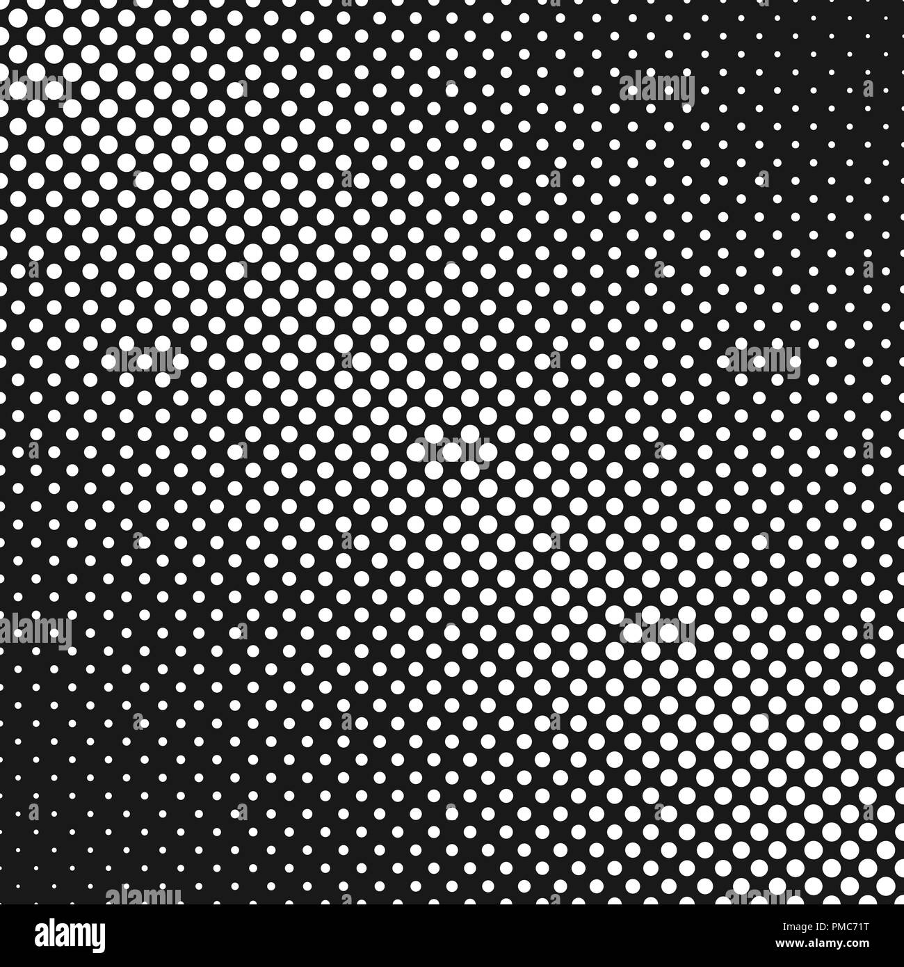 Retro halftone dot pattern background from circles Stock Vector Image ...