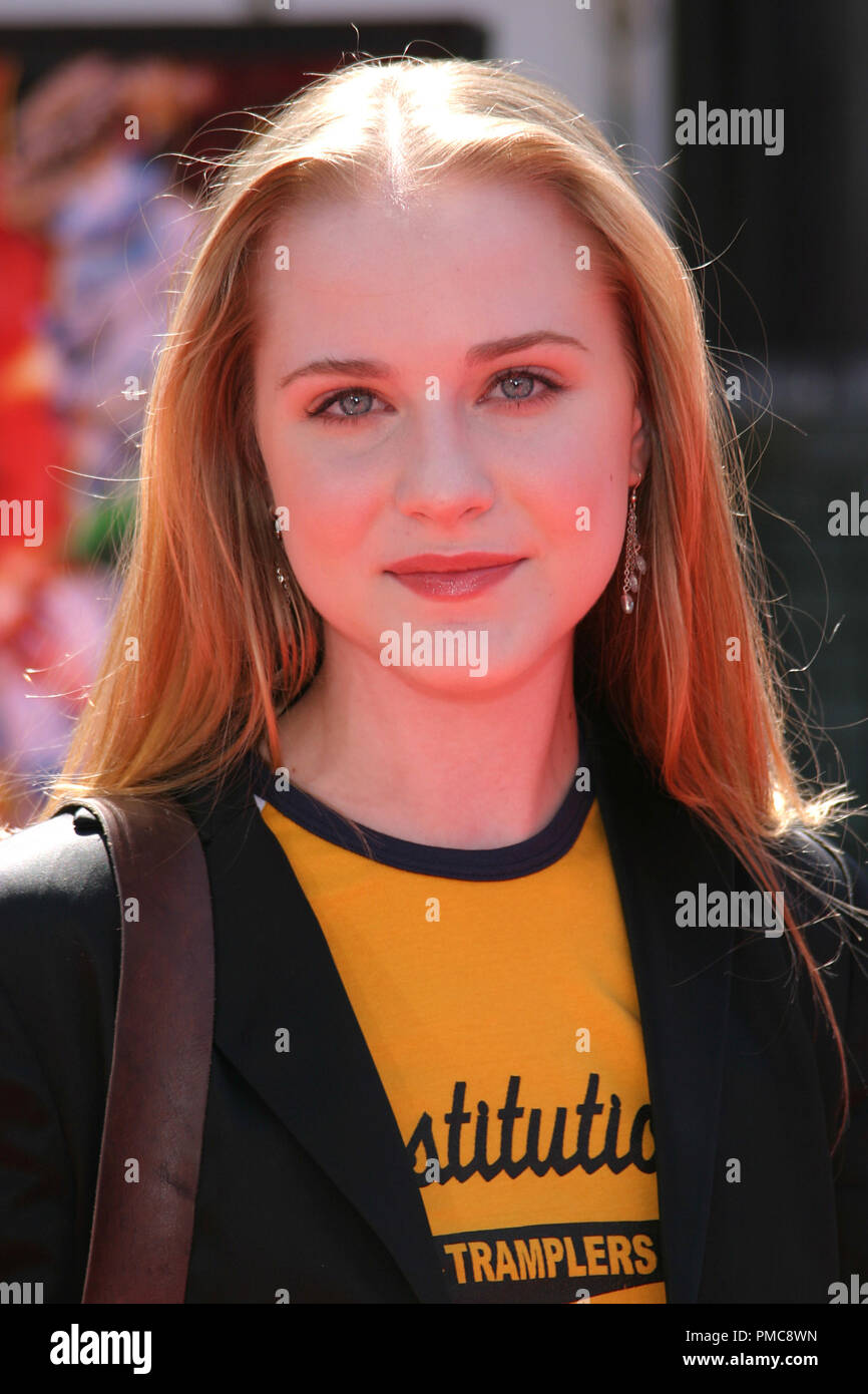 Thunderbirds Premiere 7-24-2004 Evan Rachel Wood Photo by Joseph ...