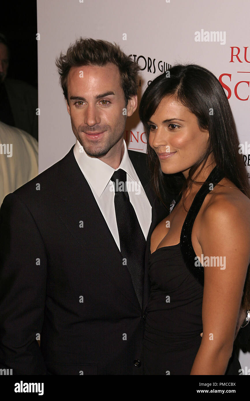Running With Scissors (Premiere) Joseph Fiennes, Maria Dolores 10-10-2006 / Academy of Motion Picture Arts & Sciences  / Beverly Hills, CA / Tristar Pictures / Photo by Joseph Martinez - All Rights Reserved  File Reference # 22832 0053PLX  For Editorial Use Only - Stock Photo