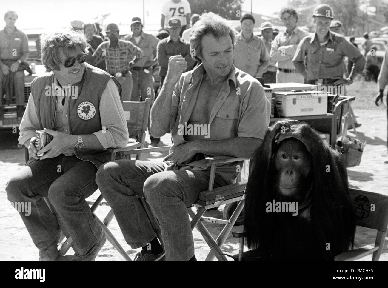 Director James Fargo, Clint Eastwood, "Every Which Way But Loose" (1978 