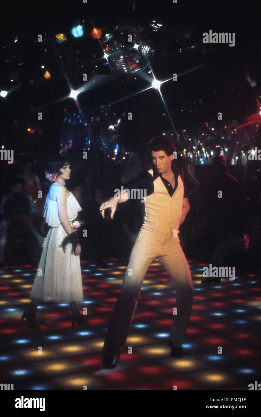 Karen Lynn Gorney, John Travolta,  'Saturday Night Fever'  (1977) Paramount Pictures   File Reference # 33650 147THA  For Editorial Use Only -  All Rights Reserved Stock Photo